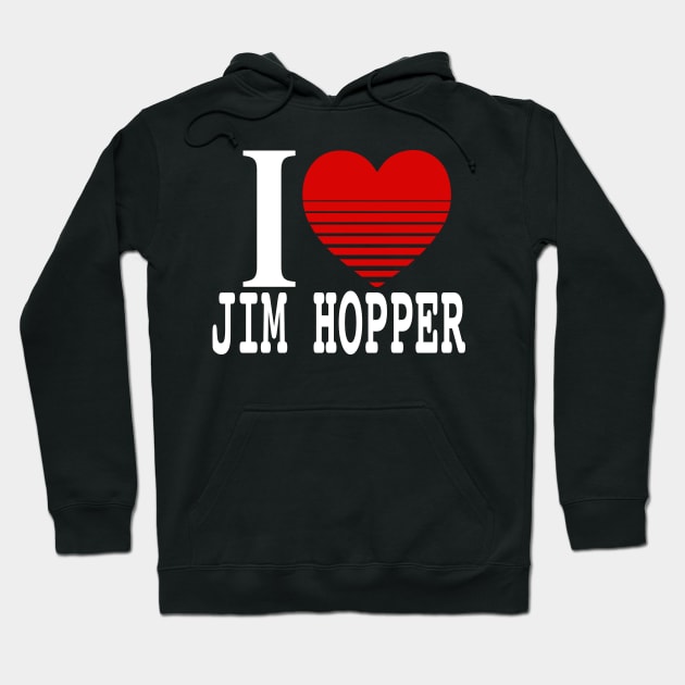 Jim Hopper Hoodie by Illustratorator